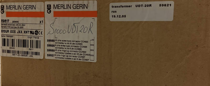 sepam с дисплеем schneider electric s1000udt20r