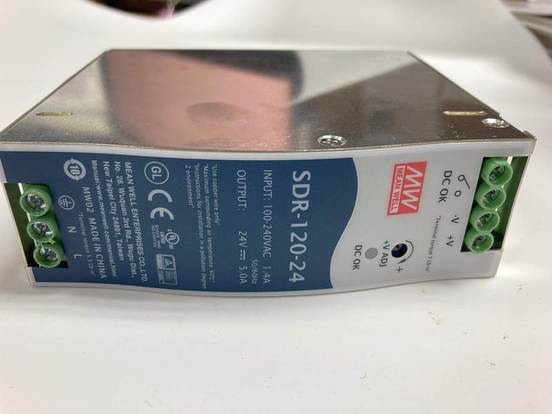 блок питания mean well sdr-120-24