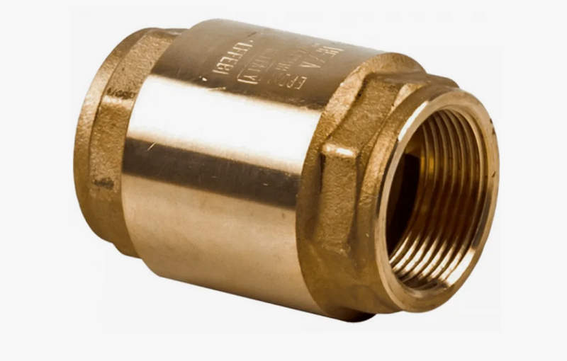 клапан обратный латунный пружинный муфтовый danfoss