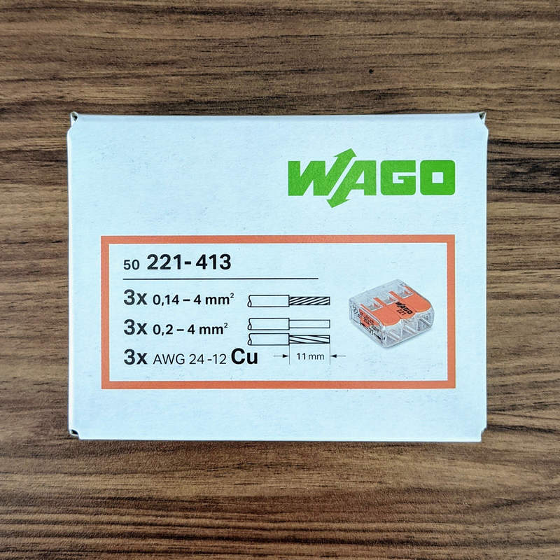 клемма wago 221 413 50 шт