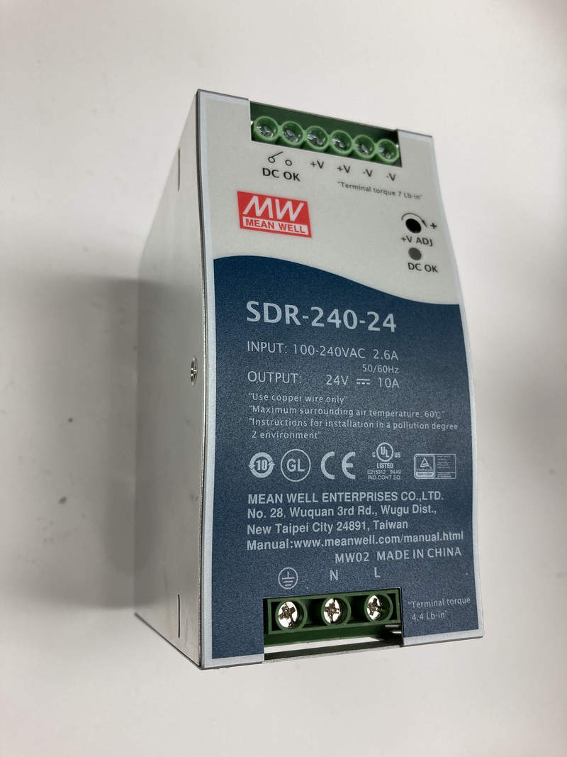 источник питания mean well sdr 240 24
