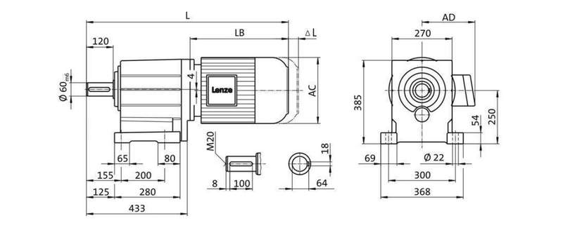 двигатели lenze