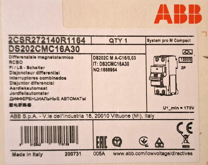 abb 16a 30ma