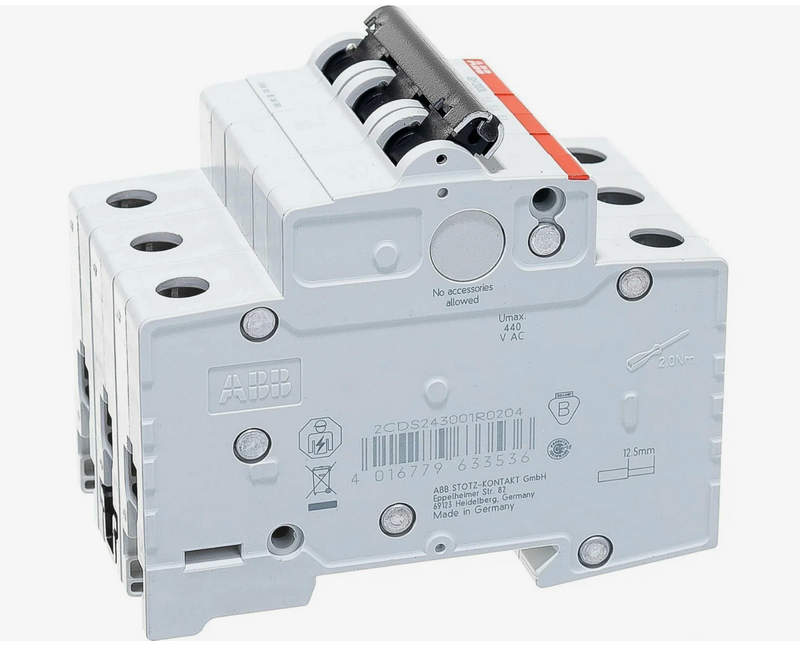 автоматический выключатель abb 3 полюсный s203