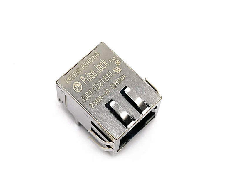 однопортовый модульный разъём pulse electronics j0011d21bnl