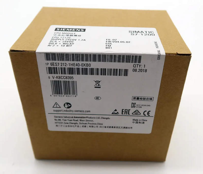 цпу компактное siemens 6es7212-1he40-0xb0