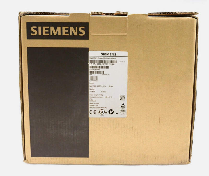 модуль силовой siemens 6sl3210-1pe22-7ul0