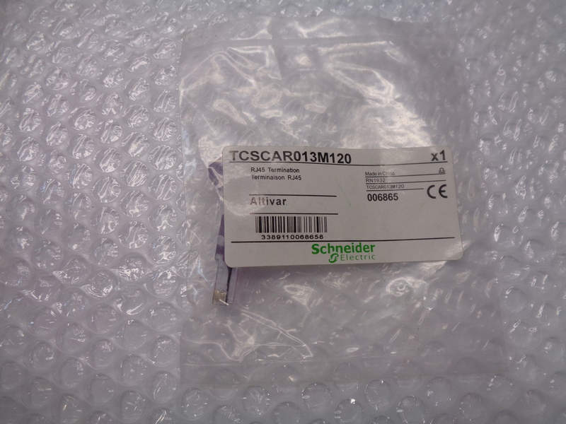 терминатор линии canopen rj45 schneider electric tcscar013m120
