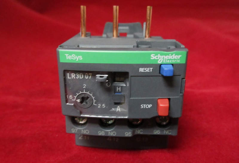 тепловое реле schneider electric lr3d07