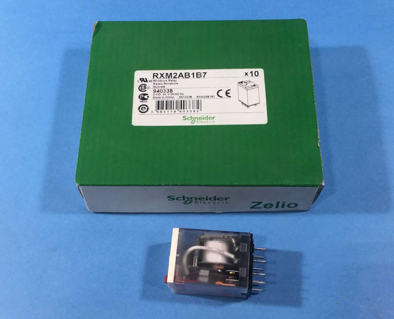 промежуточное реле schneider electric rxm2ab1b7