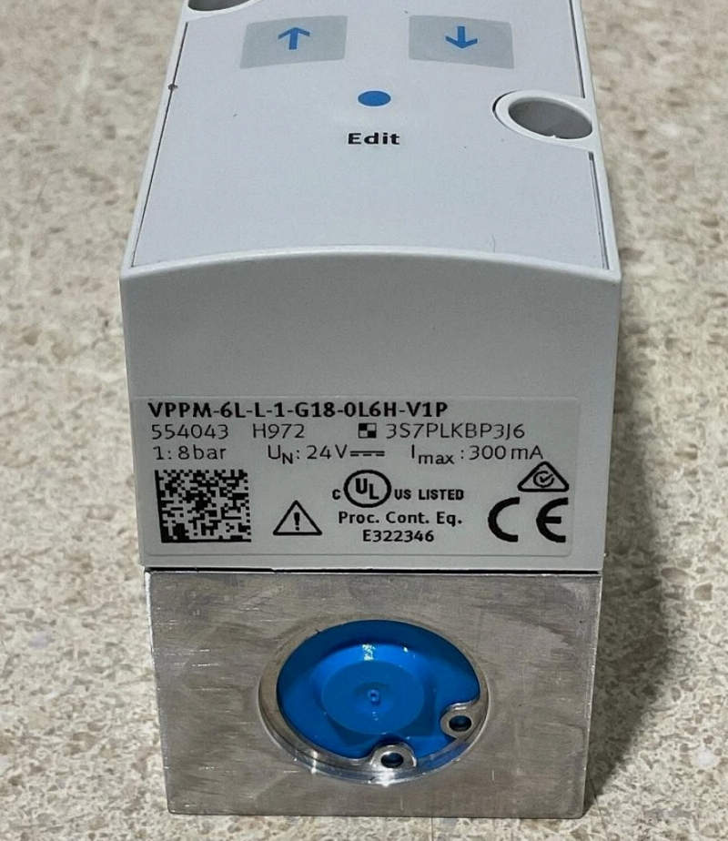 пропорциональный регулятор давления festo vppm-6l-l-1-g18-0l6h-v1p-s1