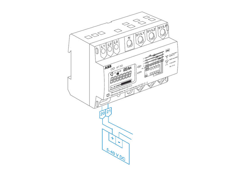 трехфазный счетчик abb 2сma131035r1000