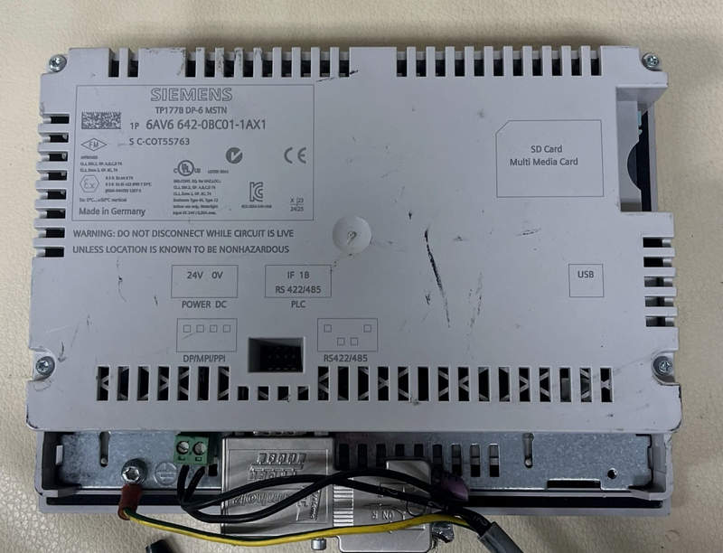 панель оператора siemens 6av6 642-0bc01-1ax1