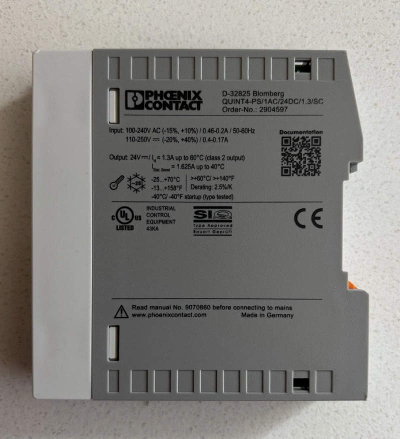 источники питания phoenix contact quint4-ps 1ac 24dc 1.3 sc