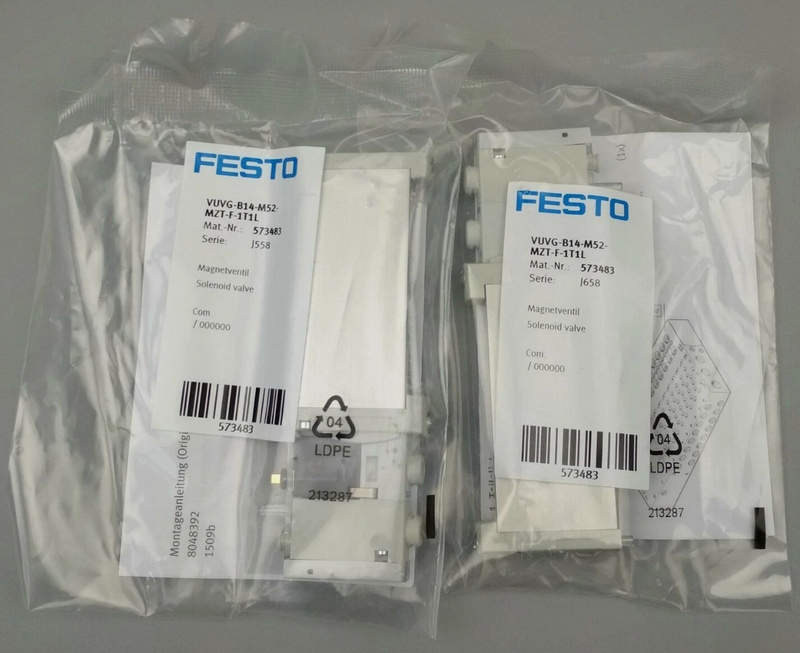 распределитель с электромагнитным управлением festo vuvg-b14-m52-mzt-f-1t1l 573483