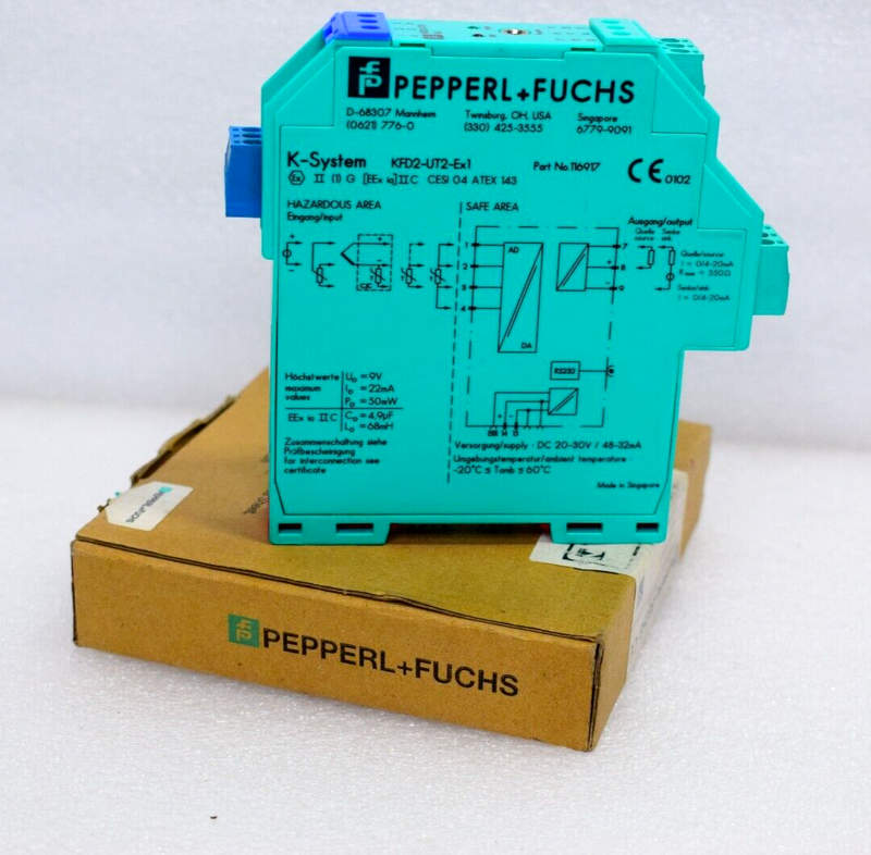 барьер искрозащиты pepperl fuchs kfd2-ut2-ex1
