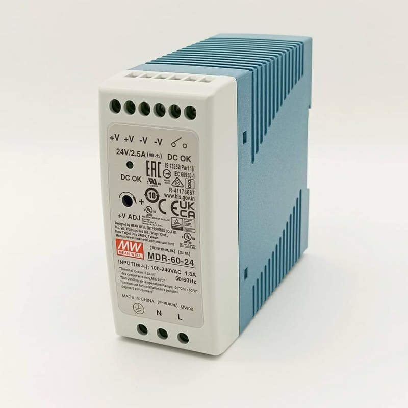 блок питания mdr 60 24 mean well