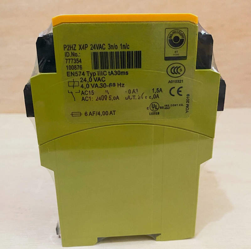 модуль безопасности pilz p2hz x4p c 24vac 3n o 1n c aes 1230 777354