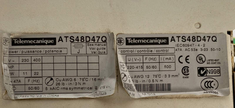 telemecanique altistart 48