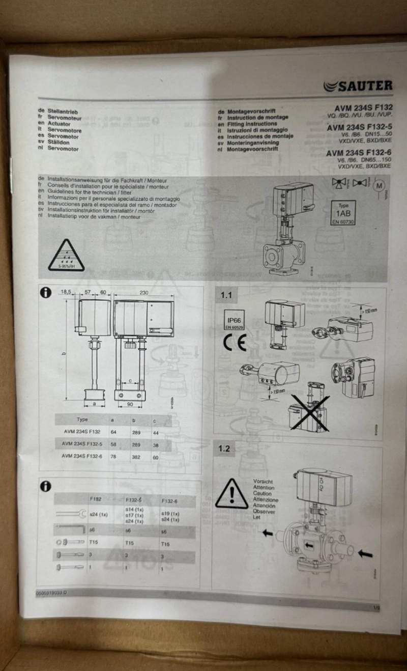 sauter avm234s f132