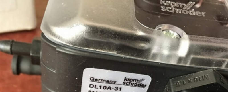 датчик-реле давления воздуха kromschroder dl 10a-31