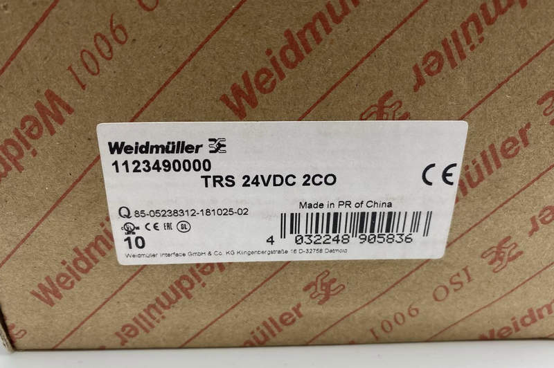 реле 1123490000 trs 24vdc 2co weidmuller