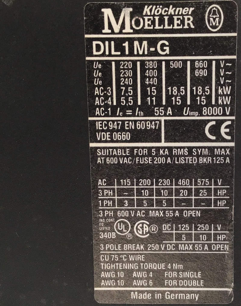moeller dil1m