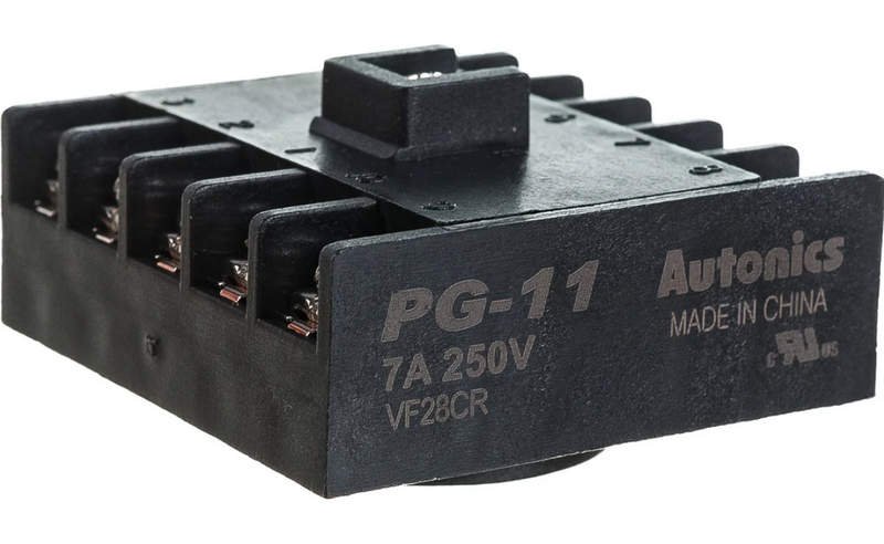 колодка цоколь pg 11 autonics