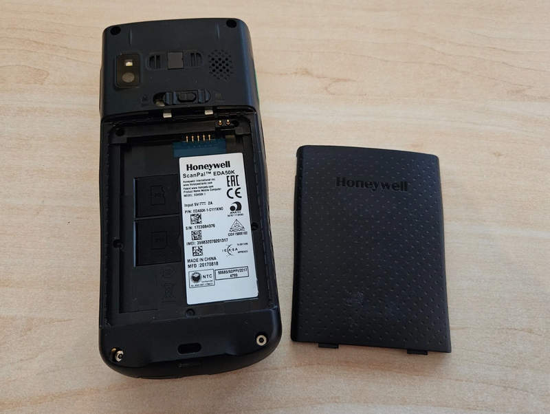 honeywell scanpal eda50k