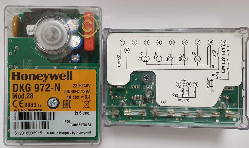 honeywell dkg 972 n mod 10