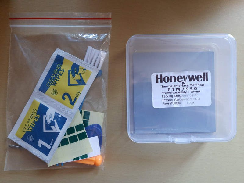 термопрокладка honeywell ptm 7950