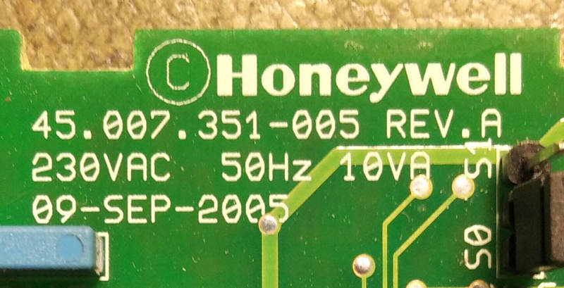 honeywell 45.007 351 003 rev a honeywell 45.007 351 003 rev a
