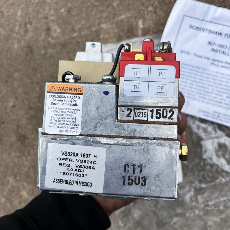 honeywell vs820a