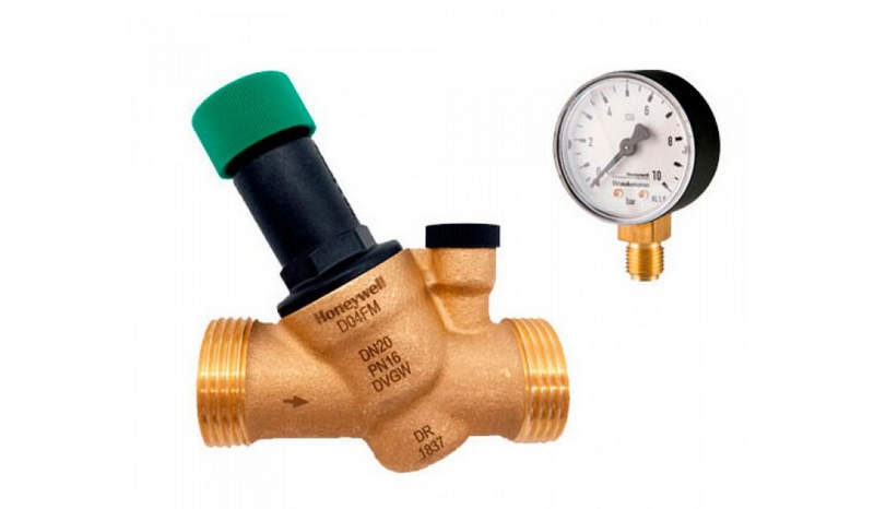 honeywell регулятор давления с манометром