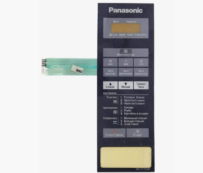 сенсорная панель свч panasonic