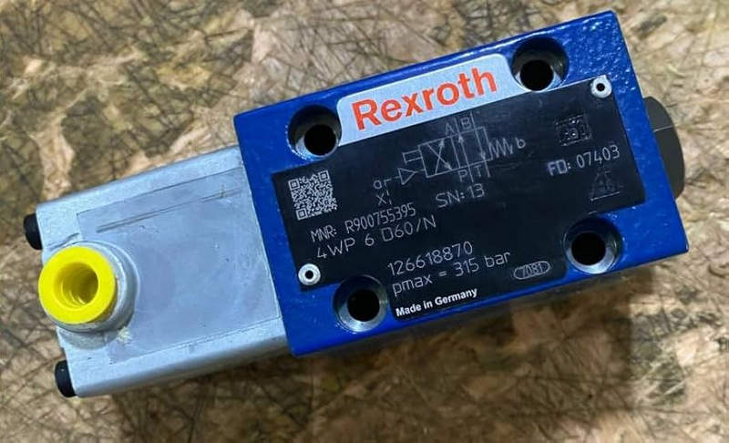 клапан rexroth valve 4wp 6 d60 mnr r900752414 клапан rexroth valve 4wp 6 d60 mnr r900752414