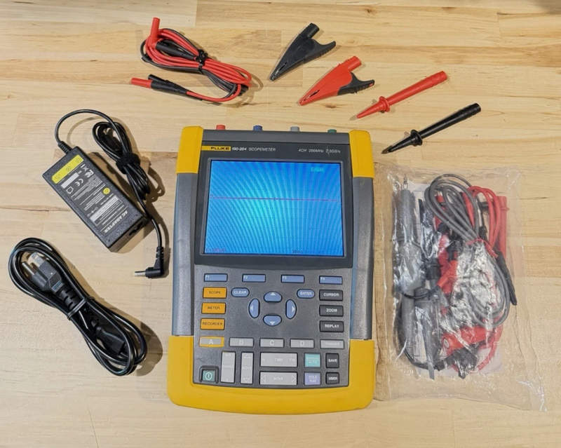 осциллограф fluke 190