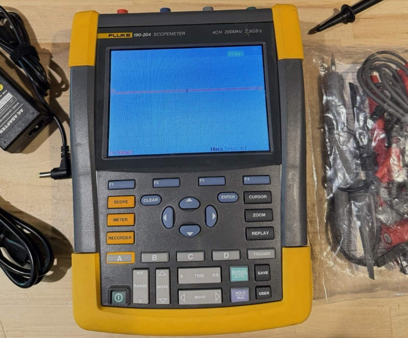 осциллограф fluke 190