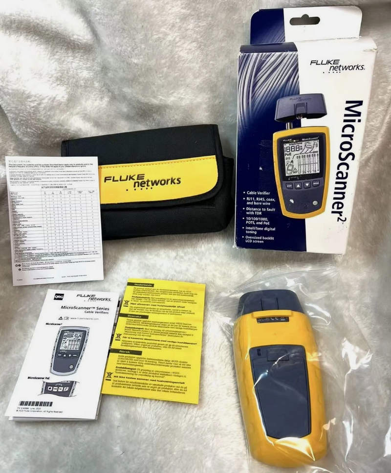 fluke networks тестер microscanner2 fluke networks тестер microscanner2