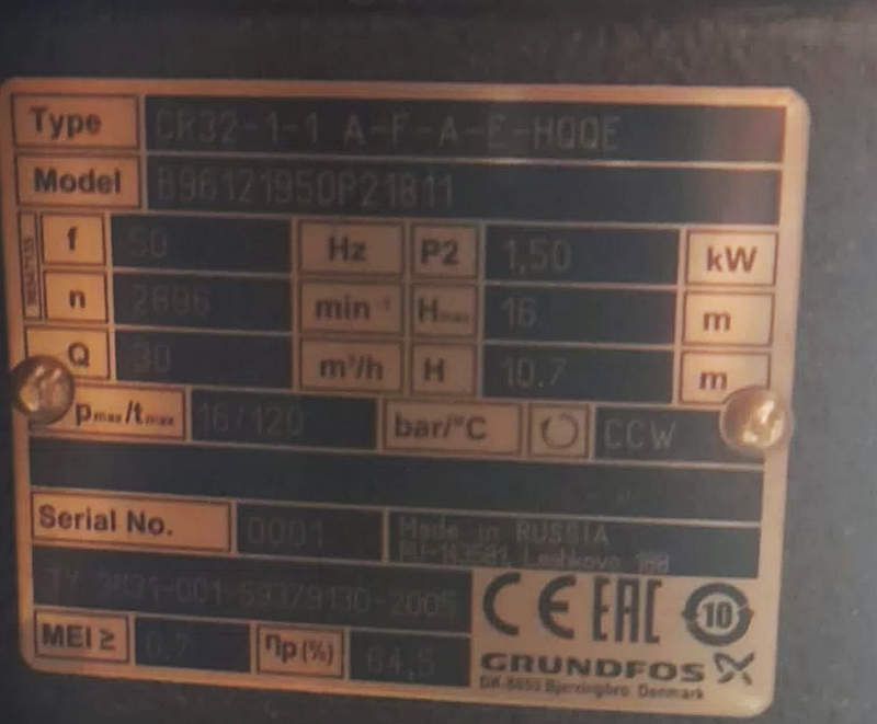 grundfos cr 32