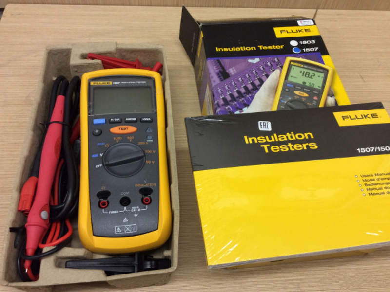 мегаомметр fluke 1507