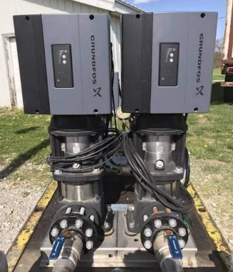 насосы для давления воды grundfos