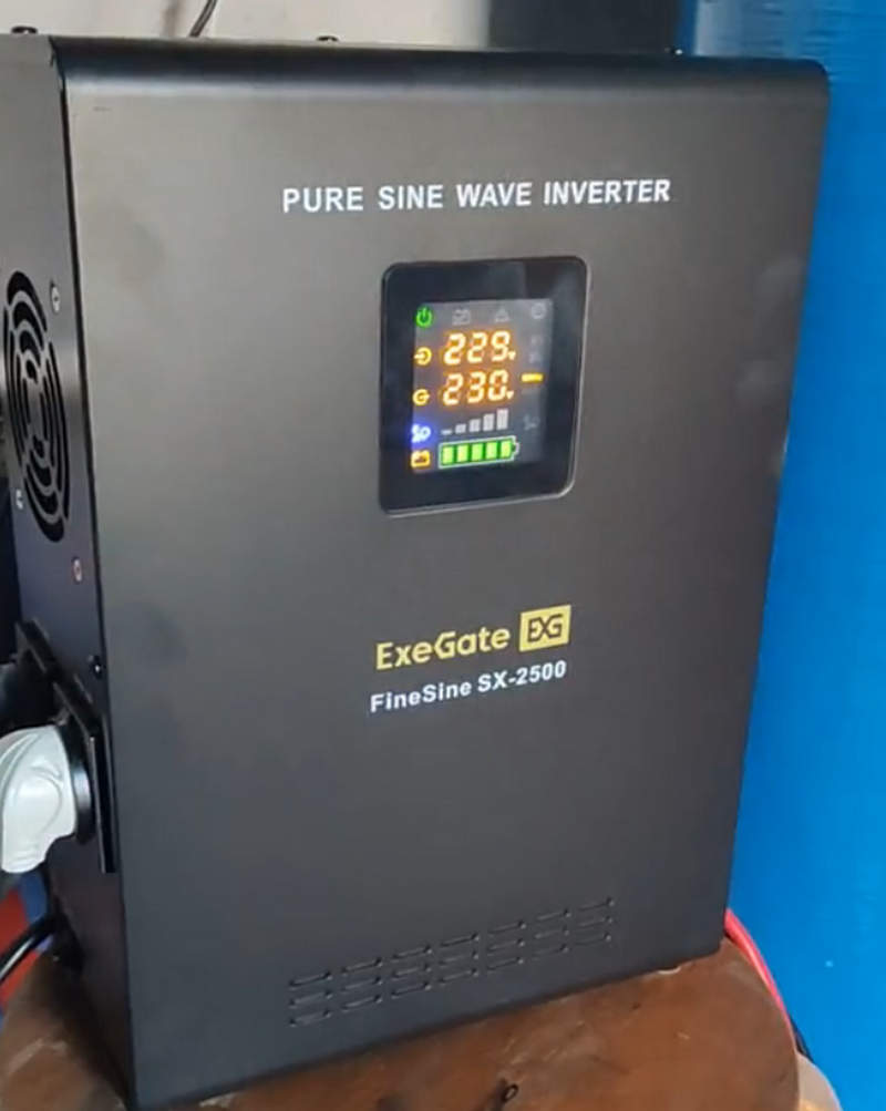exegate finesine sx 2500 lcd