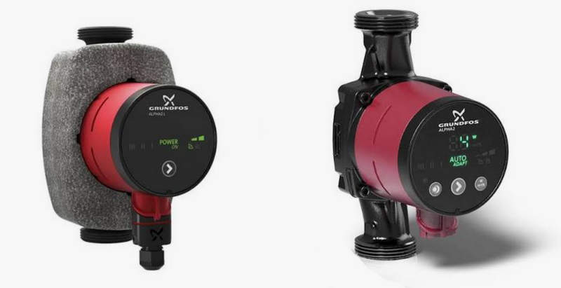 циркуляционный насос grundfos alpha