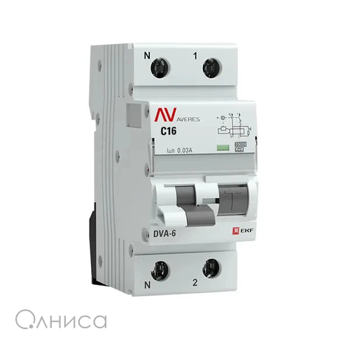 rcbo6-1pn-16C-30-a-av EKF