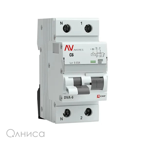 rcbo6-1pn-6C-30-a-av EKF
