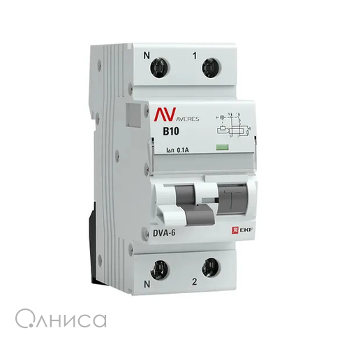 rcbo6-1pn-10B-100-ac-av EKF