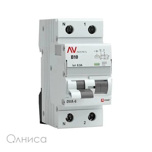 rcbo6-1pn-10B-300-ac-av EKF
