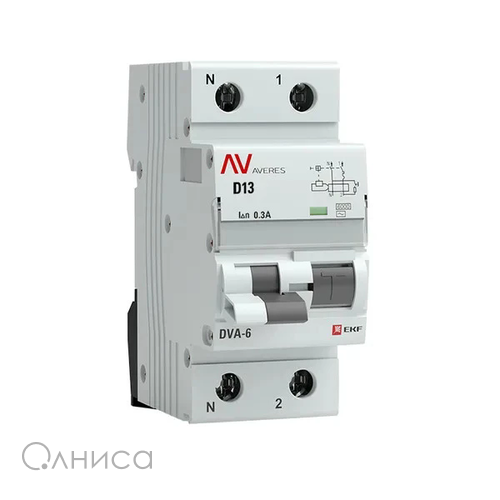 rcbo6-1pn-13D-300-ac-av EKF