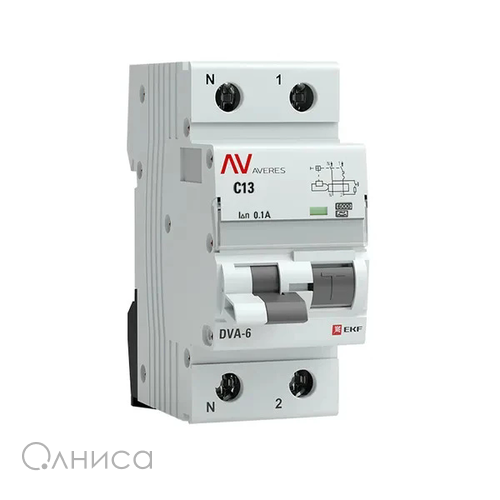 rcbo6-1pn-13C-100-a-av EKF